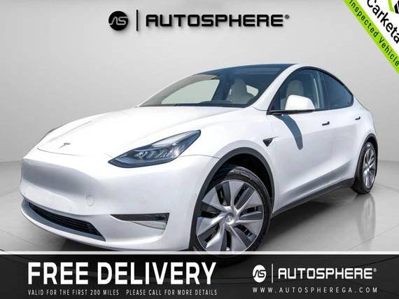TESLA MODEL Y 2022 7SAYGDEE3NF355637 image